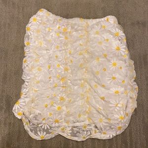 Daisy mini skirt